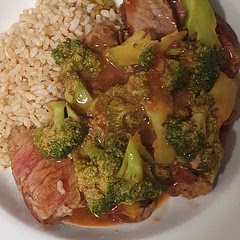 Was a hit. Next time might add onions.
Sauce was great I did not add any salt at all used low salt soy sauce. Served with brown rice. Sometimes when altering measurements from 4 to 2 gets a bit tricky so you just have to use your brains. 😁