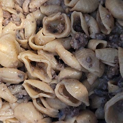 I deglazed with white wine, used fresh mushrooms and miso paste and aminos instead and it came out delicious. 