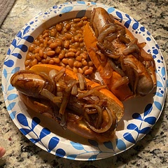 Came out great! I used Yuengling Black & Tan. Served it with baked beans and red skin potato salad.