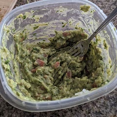 I almost forgot the onions and the salt - it tasted much better once I added those, and it tasted even better the next day! I might add another garlic clove if I make it again. 