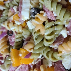 Modified for food sensitivities - left out the bell peppers and used yellow tomatoes for color. 
Delicious! 