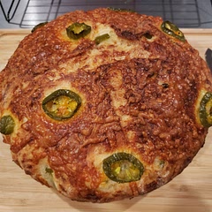 Good basic bread recipe, really quick to make. I added fresh jalapeno and cheddar cheese into mine, it didn't need the extra time with the lid off. Turned out great. 