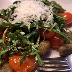 Crisped everything on the stove rather than the oven,  took less time. 