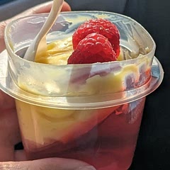 The directions were easy to follow. I added jello with mine and garnished it with raspberries. Delicious! 