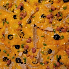 Another pan of nachos. 