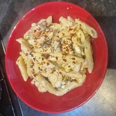 Really enjoyed this one. My 3 year old son also enjoyed it and asked for a 2nd serving. 
I added chilli flakes to mine for a little extra flavour. 
Looking forward to making this one again. 