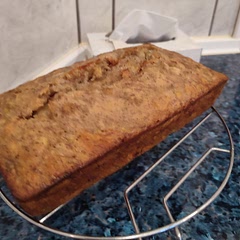 Next time I will try to make more bread-like by mixing less and adding less liquid?
