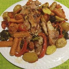 I don't see any instructions about how to cook this & for how long. Ior when to add vegrables. 'd like to make this today