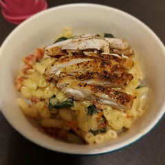 Wasn't creamy enough for me, will add more milk/broth next time. Very heavy meal.
