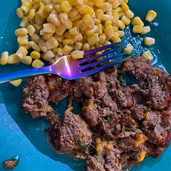 I cut mine up just so it was easier to eat but it has amazing flavor and is super simple to make