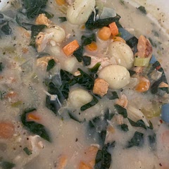 I added a touch of garlic powder, red pepper flakes, and oregano.