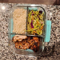 Love this recipe! We used Broccoli Slaw instead of regular slaw mix.