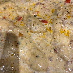 It was a little bit bland but I put extra spices and some lemon juice and tasted amazing