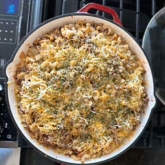 Easy recipe!  Taste delicious!! I added extra cheese on top with chives.