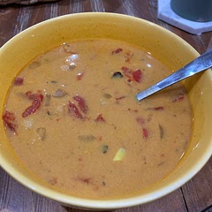 Doubled the curry powder like others said & it is delicious!! Could sub chicken or even shrimp instead of chickpeas. I used fire roasted tomatoes & added a great extra flavor!