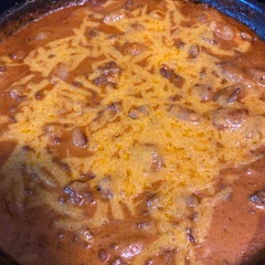 It was good. It came out more like chili tasting than cheeseburger. Maybe no cumin next time and diced tomatoes without the green chilies.