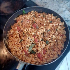 I used smaller noodles 