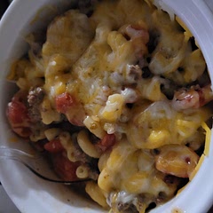 Kinda just tastes like goulash, and im not complaining. Could season it more, though. I doubled the recipe, and we will barely have leftovers. We eat alot apparently 