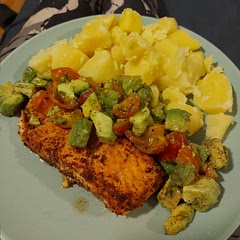 Made with potatoes and it was delicious 👌❤️