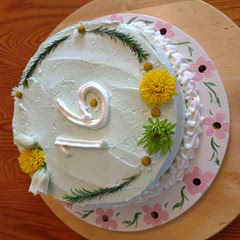 Anika really loved this cake. Made for her 16th birthday with the fluffy frosting that uses a flour roux base. I think I doubled the almond extract.