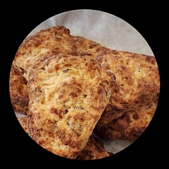  Definitely much better than the Kerrygold recipe. I chose to make these yesterday and froze them overnight, baking in the morning. They got a bit too brown, and I removed them with 8 minutes left (out of 30) on the timer. Will make again with some minor tweaks (dicing butter & cheddar instead of grating and possibly reducing temperature and/or time).