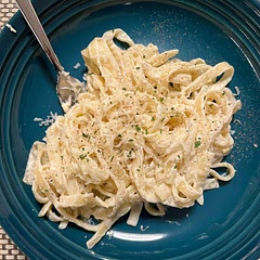 it was very flavourfull! Probably nice with salmon :)