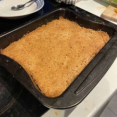 Someone told me it was too crumbly but I think they thought it was a pie