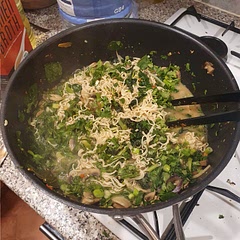 Delicious, tried it dry and then brothy with lots of veg