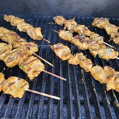 Delicious. Marinated overnight. 