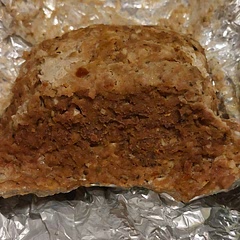 Tasty, but the texture was weird. Never used cream in meatloaf before.
Will try the same method of cooking, just with a different recipe.