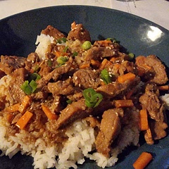 Simple and fast recipe whit lots of taste. Used 2 cloves garlic and that was perfect. Served with carrot bits and scallion. Yum!