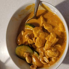 Made a double batch with no carrots. 
Add a little extra red curry if you'd like to taste the spice rather than have a subtle heat. 