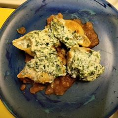 It was great! Added some fresh parmesan to the top and it was delicious!