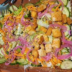 This is full of flavor and a great addition to meats and salads