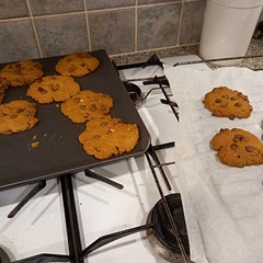 I added a teaspoon if peanut butter and a glug of maple syrup which which but also great as it is.