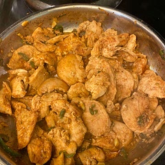 Added jalapeños and Cayenne pepper in the chicken breasts too. Fast and tasty.