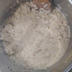 After reading through the notes, I reduced the chicken broth to 2 cups, and  added garlic and onion powder to it.  It came out really well and both my kids loved it.  
