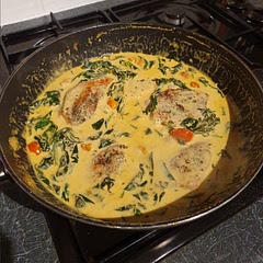 Double the heavy cream and triple the parmesan. Love this recipe and make it often 😋 