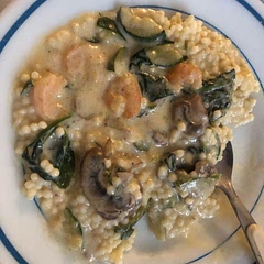 It was delicious. The children clean their plates and asked for seconds. Since they are allergic to tomatoes I substitute with mushrooms and squash.