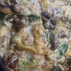 Delicious. I added mushrooms.