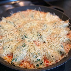 Wonderful recipe but we added chicken to ours, it was delicious and next time we will be trying it with Italian sausage. This recipe reminds us of mini lasagnas.