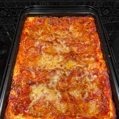 The recipe is easy and the taste turned out amazing.  Next time, I will try and add some shredded cheddar on top to give it an extra kick.