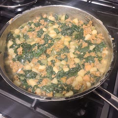 Delicious. Recommend using spicy sausage and Tuscan kale. Also make sure to remove the stems and massage the kale before adding. 