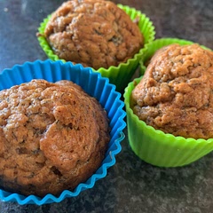 Easy without mixer and fast. They are fluffy and tasty