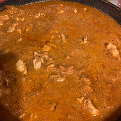 Yummie curry; used greek yoghurt instead of cream