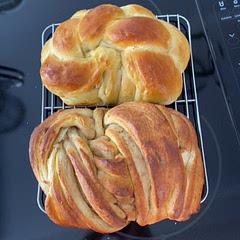 found you on tiktok, so inspired and rightfully so.  S O good and easy to make. this was my first go, today i made a chocolate babka AND an everything but the kitchen sink cookie dough babka, UNREAL. thank you Kaelah!