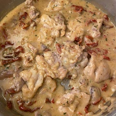 I substituted vine and broth for water. Turned out good.