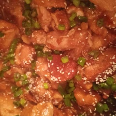 Cooked on low for 4 hours like instructed but they cooked quicker than expected and started to fall apart. Next time I will try cutting the chicken in larger pieces 