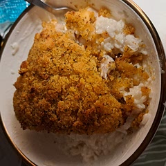 Super good recipe. I used store-bought breadcrumbs instead of making them and skipped the tartar and made some rice with some yoghurt sauce.