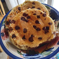 Pretty good pancakes, nothing special. Fluffy and kept well in the fridge 🥞